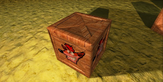 Final version for the crates and textures