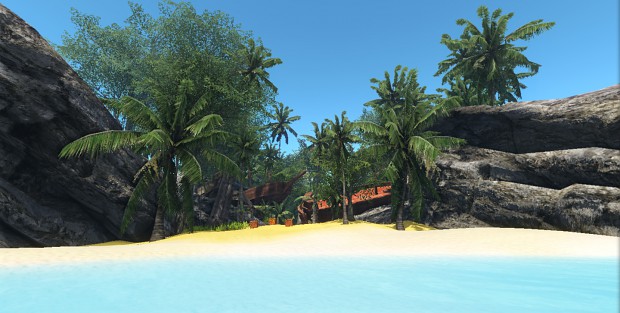 New vegetation and new assets
