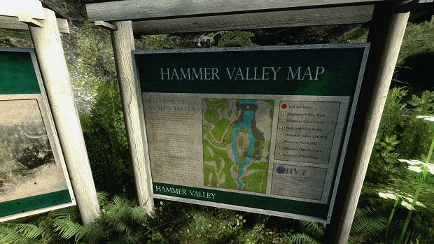 Hammer Valley map