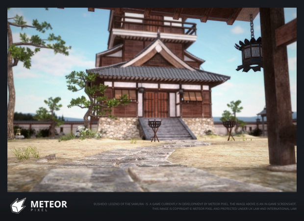 A screenshot of our Kamioka Castle map - 4