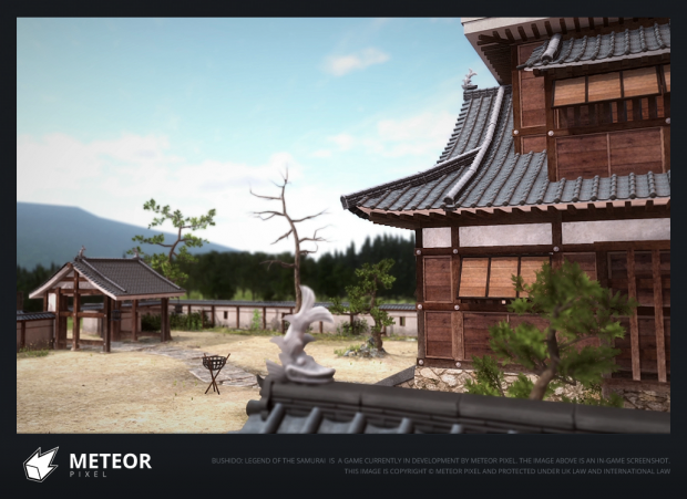 A screenshot of our Kamioka Castle map - 1
