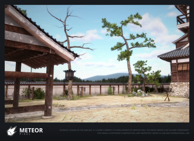 A screenshot of our Kamioka Castle map - 3