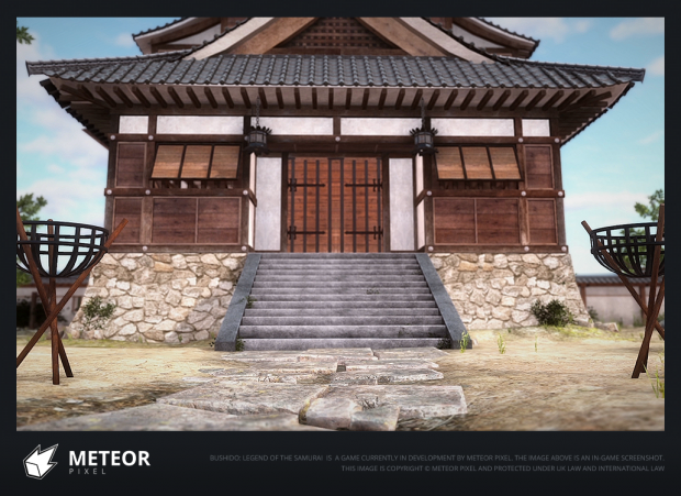 A screenshot of our Kamioka Castle map - 2