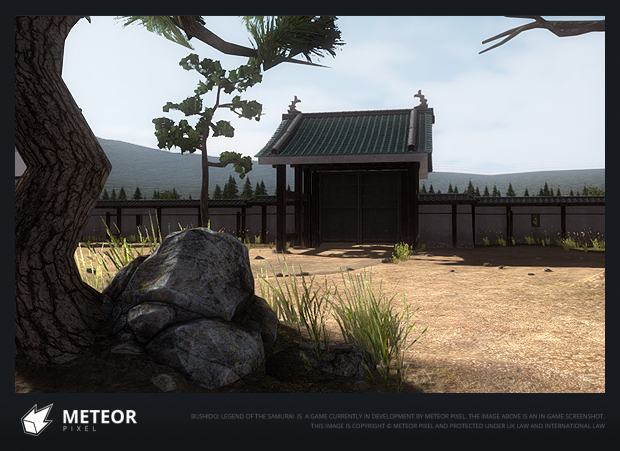 In-game Screenshot 3 - Kamioka Castle scene
