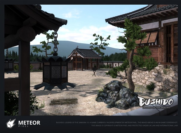 In-game Screenshot 4 - Kamioka Castle scene