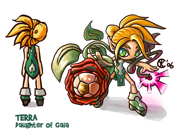 Terra, Daughter of Gaia