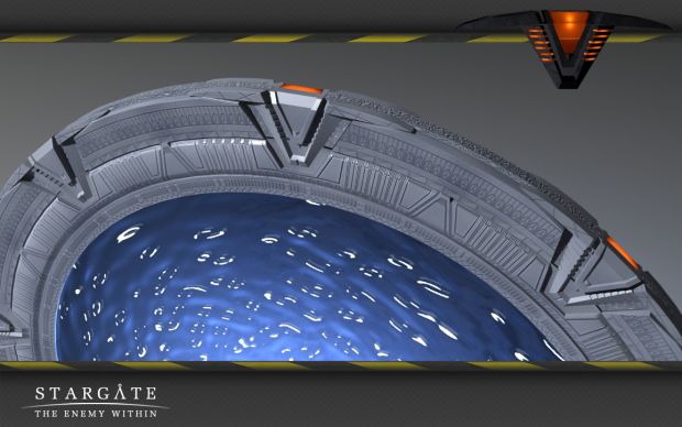 New Milkyway Stargate Model (Close-Up Rear)