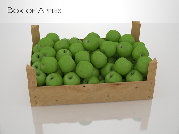 Apples in a box!