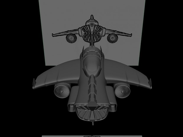 Space Jet (model finished)