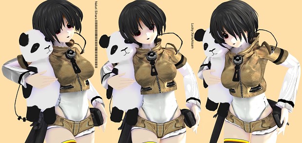 Naluri and Her Panda Plushie