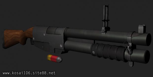 EX41 Pump-Action Grenade Launcher