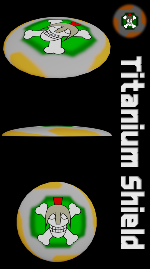 Titanium Shield Model