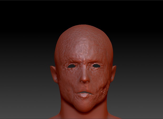 Zombie in Zbrush