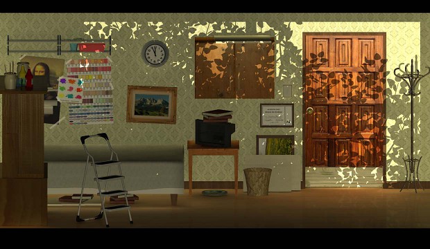 Bedroom for Point and Click Game