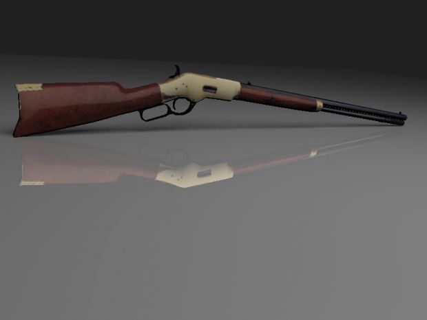 Lever action rifle