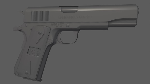 High poly Springfield 1911 PW9108