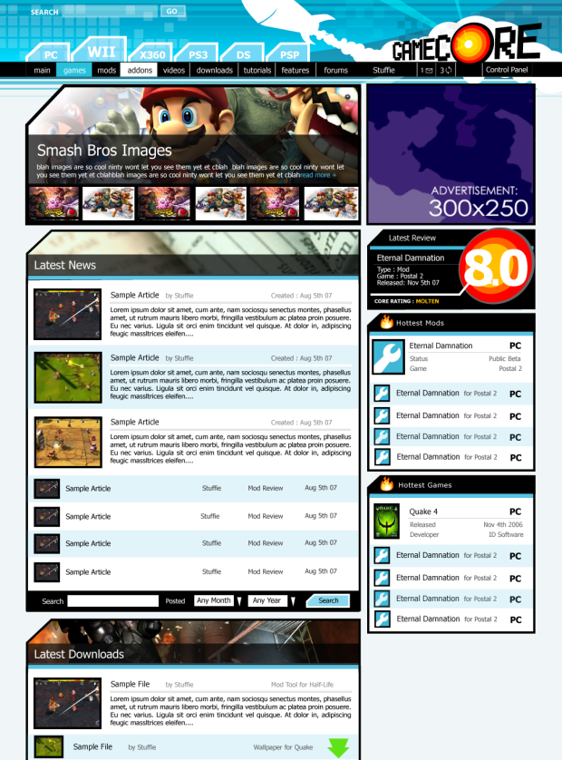 2008 - GameCore v1