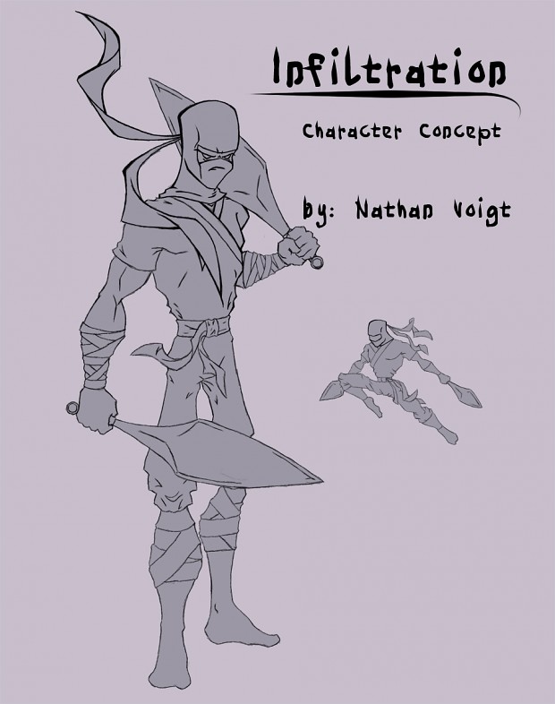 Infiltration WIP Character Concept
