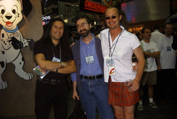 John Romero, Warren Spector, Mike Wilson, E3 2000