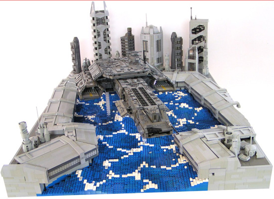 Lego Daedalus & Atlantis Scene