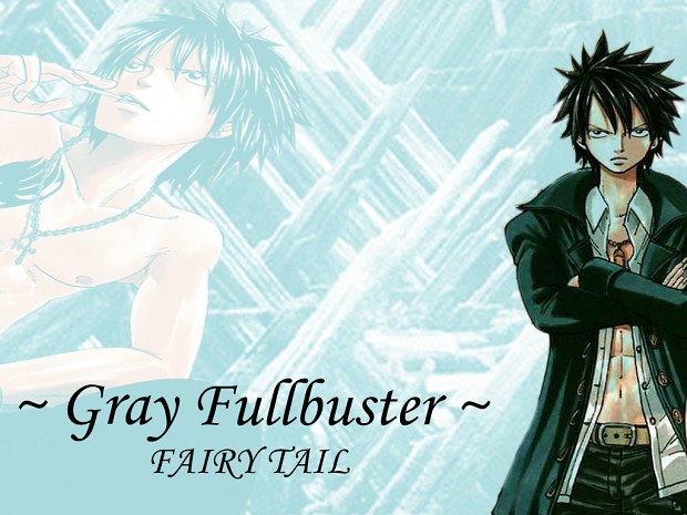 Fairy Tail Characters: Gray Fullbuster