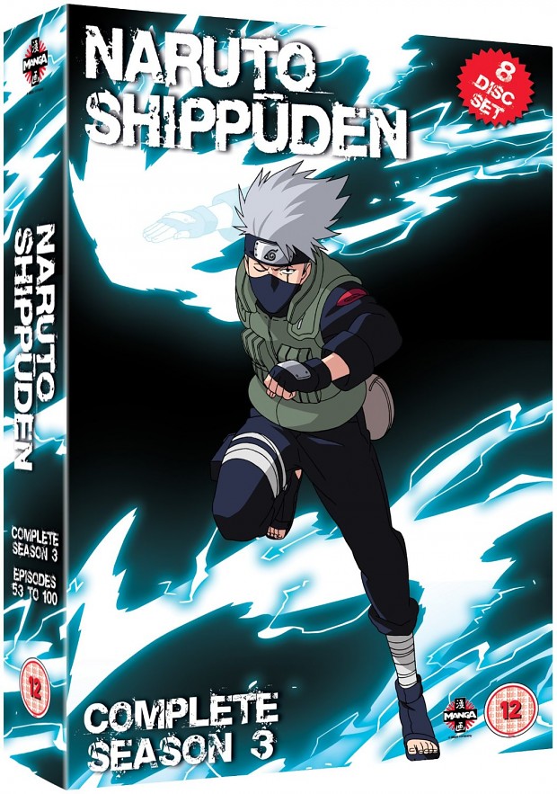 Naruto Shippuden Complete Series 3 Box Set
