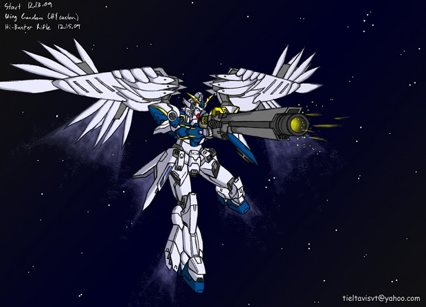 HI Gundam wing by Seraphiczero