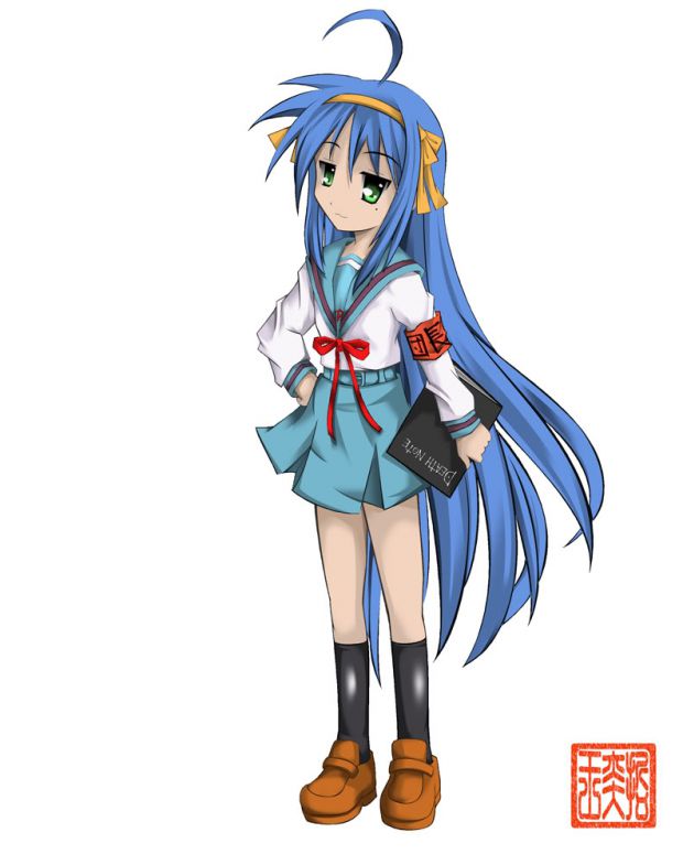 Lucky star+Haruhi+Death Note?!!