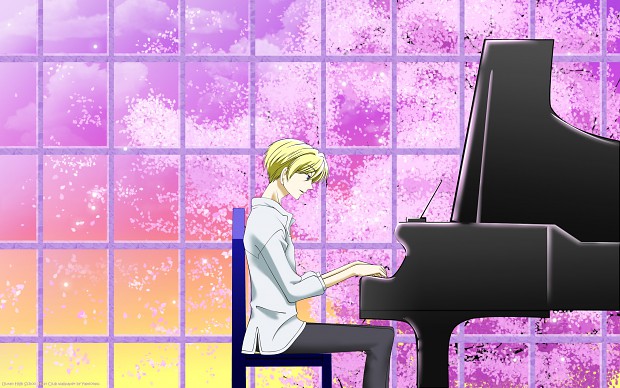 Tamaki playing the Piano~