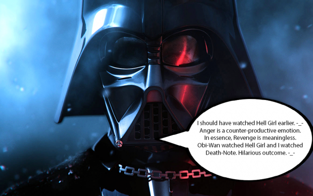 Vader's confession.