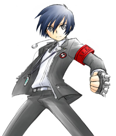 Saluting a Guy that died in Persona 3...