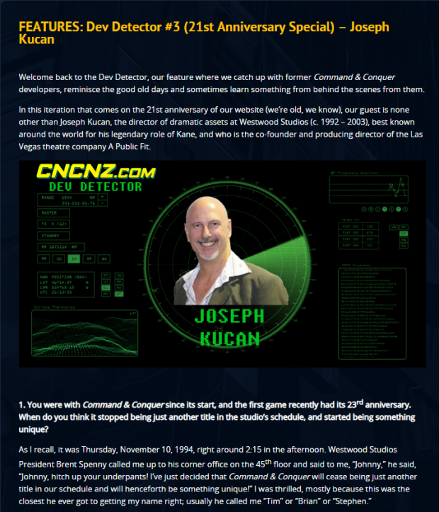 CNCNZ.com - Dev Detector: Joseph Kucan
