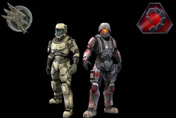 GDI and NOD armor suits