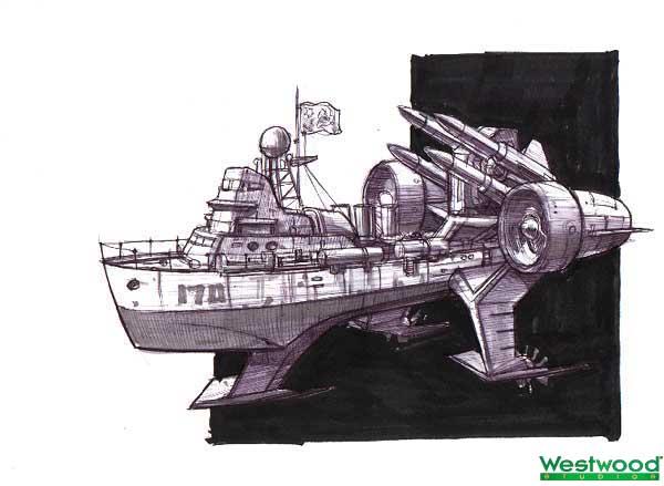 Some RA2 Early Concept Arts