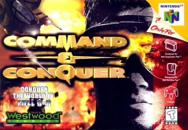 Command and Conquer 64 cover