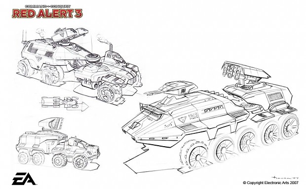 RA3 Early Concepts