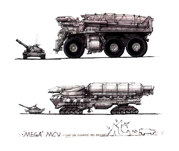 RA2 MCV and early rhino tank concepts
