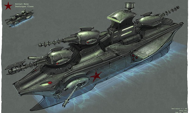 RA 3 Soviet Destroyer