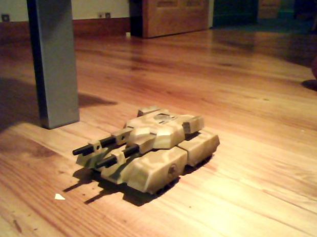 Toy mammoth tank