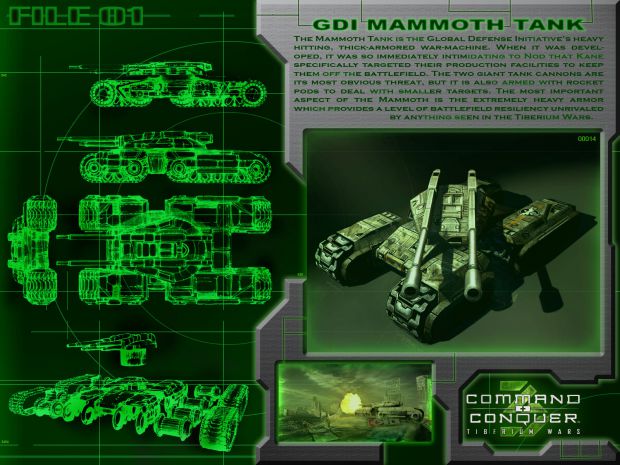 GDI mammoth tank mark 3