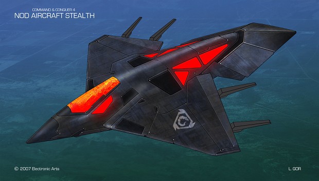 C&C4 - Nod Stealth Aircraft