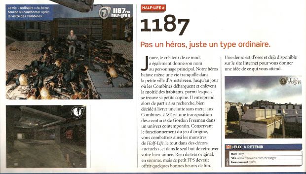 1187 apears in a belgian magazine