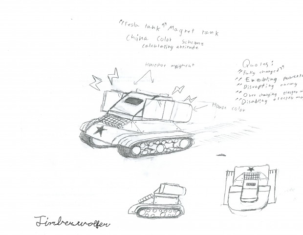 Magnet Tank Concept Art