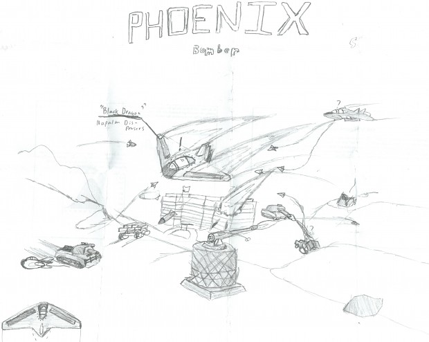 Phoenix Bomber Concept Art