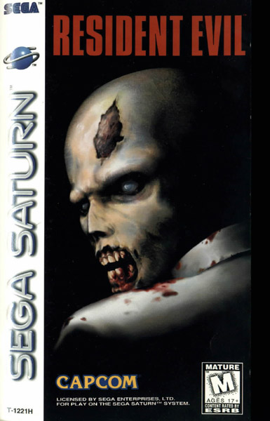 Resident Evil Images and PS1 and Saturn Covers