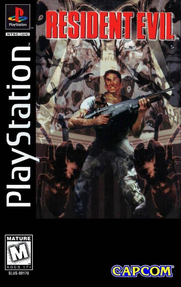 Resident Evil Images and PS1 and Saturn Covers