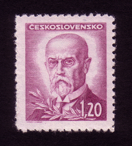 Československá známka - Tomáš Garrigue Masaryk
