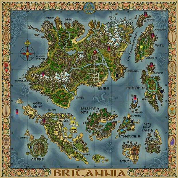 Various Ultima Maps