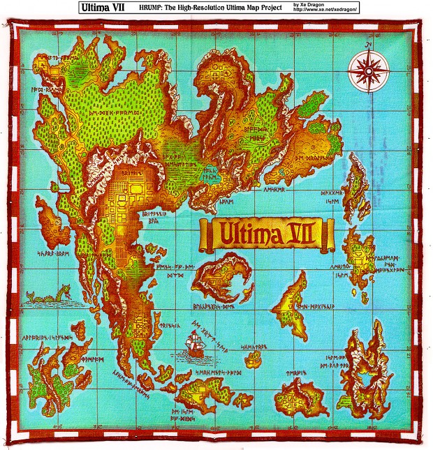 Ultima Online Maps