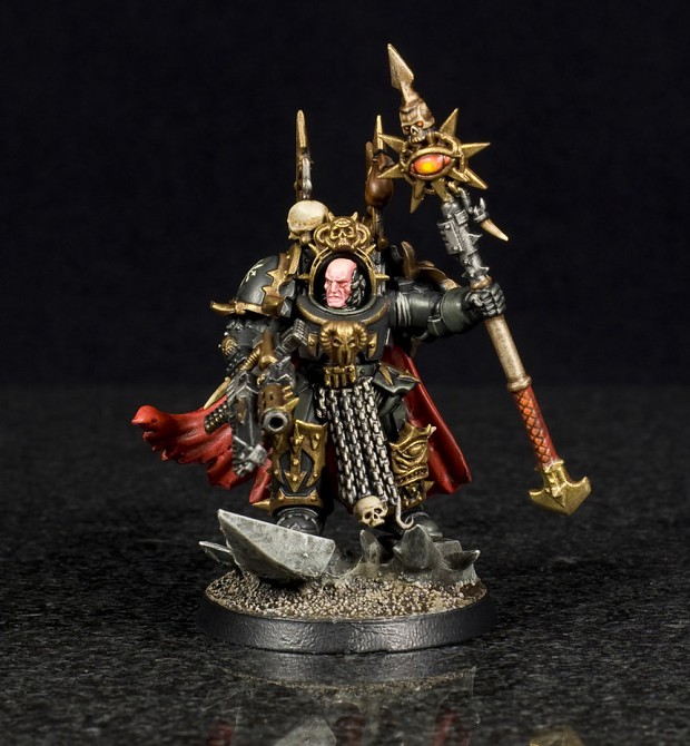 Chaos space marine sorcerer